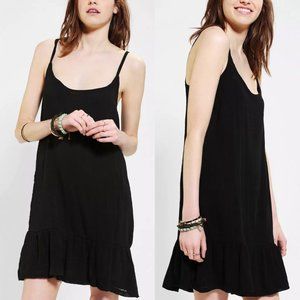 ByCORPUS | Black Gauze Drop-Waist Tank Dress Size XS